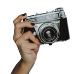 Hand Holding a camera